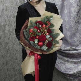 Zimnij buket «Marsala»