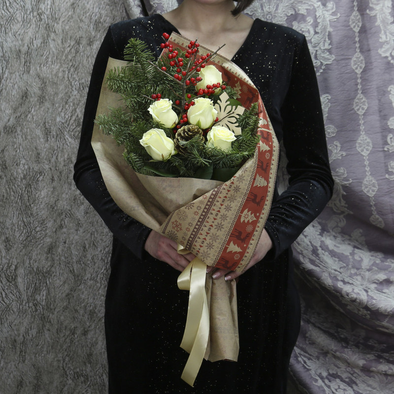 Зимний букет «Норвегия», стандартный