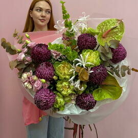 Премиум букет «Джокер» бум экзотичных цветов