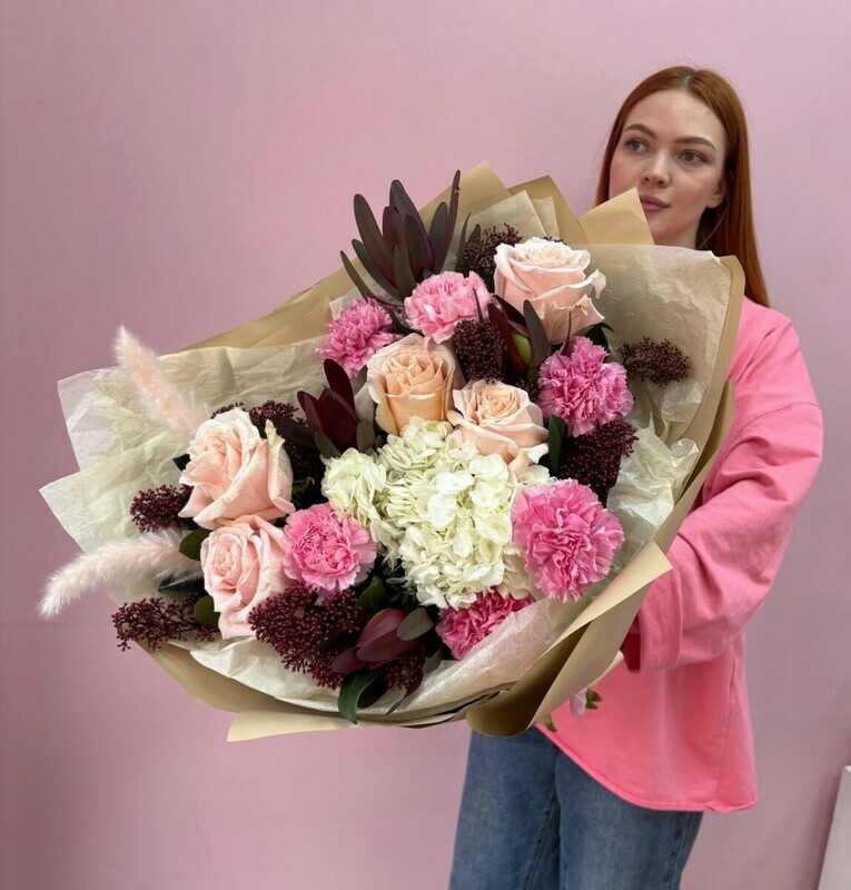 Авторский букет " Терпкий ", делюкс