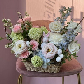 Pashal_naya kompozitciya na stol «Svetlij den_»