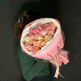 Mono buket odnogolovih roz Fiesta