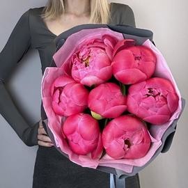 Mono coral peonies