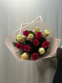 Букет роз Малинка