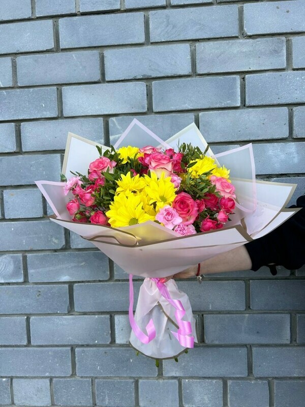 Букет Нежное сердце, стандартный