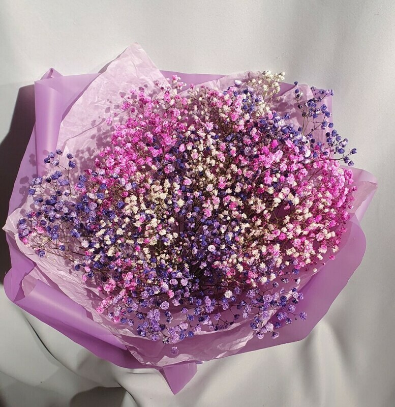 Букет гипсофилы «Семерка», 7 гипсофилы