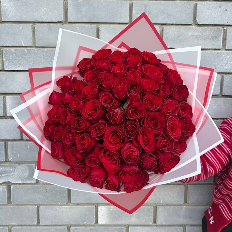 101 Роза 45 см, розы 45 см