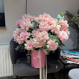 Огромная XXL коробка с французскими розами