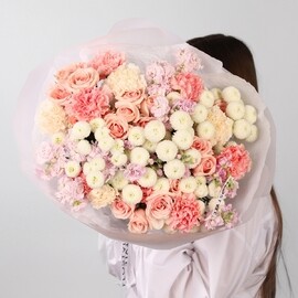 Премиальный круглый авторский букет