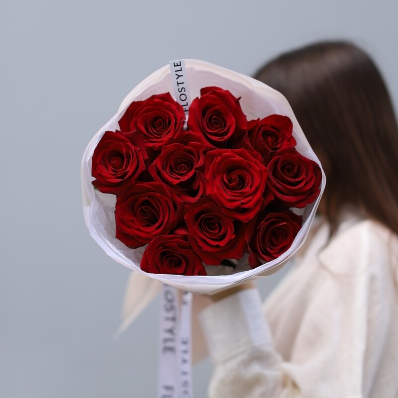 Букет 11 красных роз Explorer, букет 11 красных роз explorer