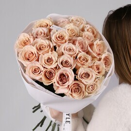 Нежный букет романтических роз Романтик