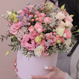 Сборный букет в коробке