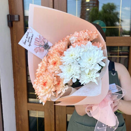 Букет "Персиковый"