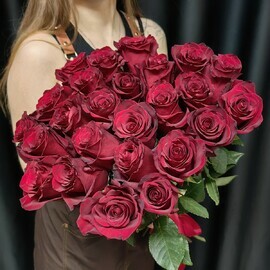 Букет из 25 красных роз (код 15)