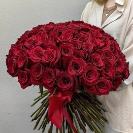 Букет из 101 красной розы (код 12)