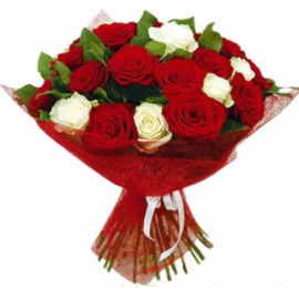 Букет Клубничка со сливками