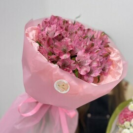 Букет из альстромерий "Летняя прогулка"