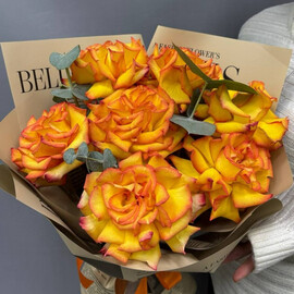 Моно букет из роз Хаймеджик