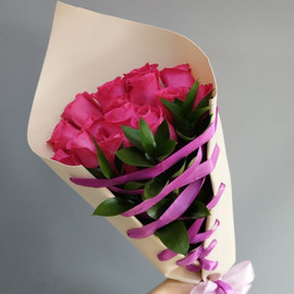 БУКЕТ МАДЖИ НУАР РОЗЕ ИЗ РОЗ 