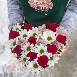 Коробочка в виде сердца “Мой Мир”