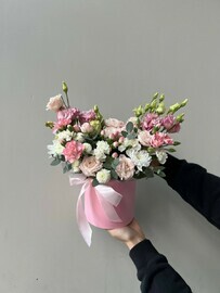 Коробка сборная розовая FT241