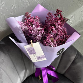 Ароматная сирень в монобукете FT1398