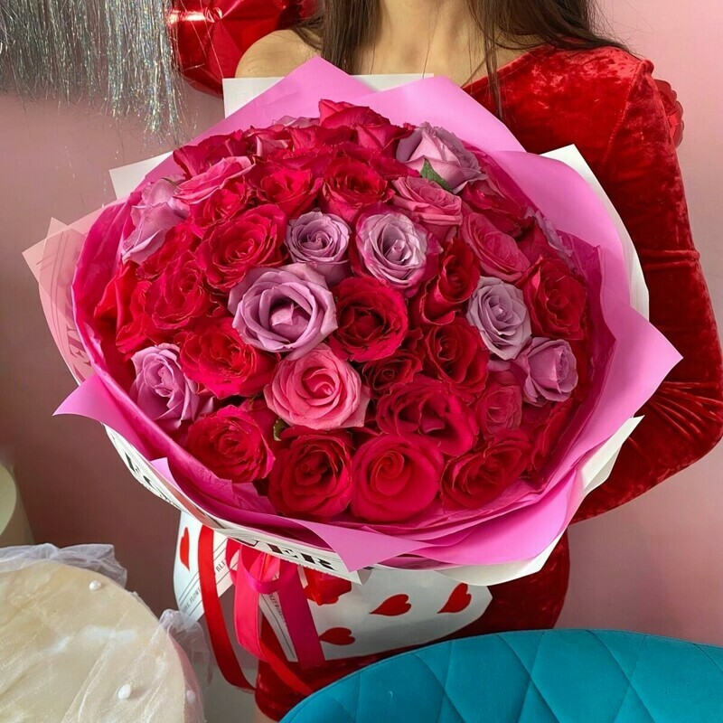 51 yarkij miks roz, rozi