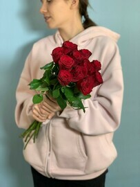 11 роз Кения 42см