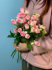 5 кустовых роз