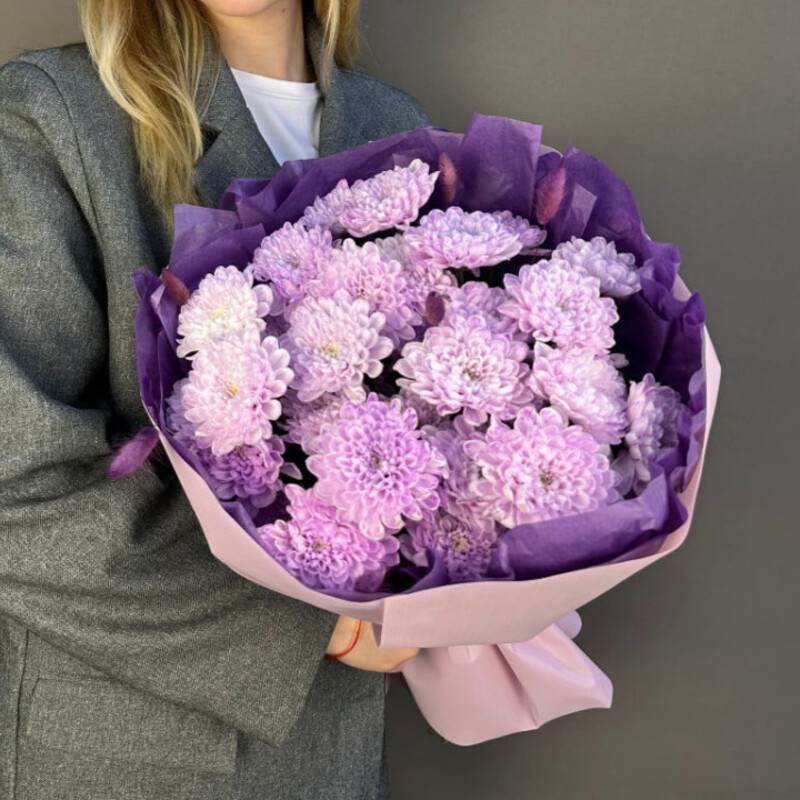 5 хризантем, стандартный