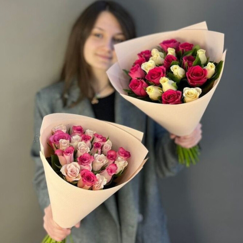 21 roza Keniya v oformlenii, standart