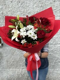 Букет сборный для мамы 9