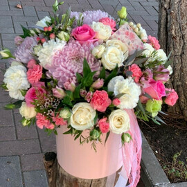 Цветы в коробке