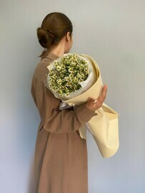 Букет из матрикарии ромашки 112