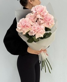 Букет из французской розы 009