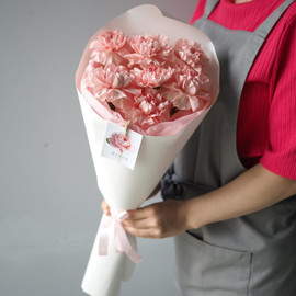 Моно букет из нежных диантусов