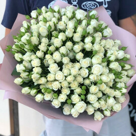 Букет из 39 кустовых роз Беларусь