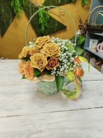 Корзинка с цветами