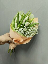 Букет с тюльпанами