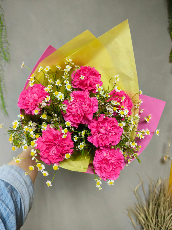 Buket s diantusom, standart