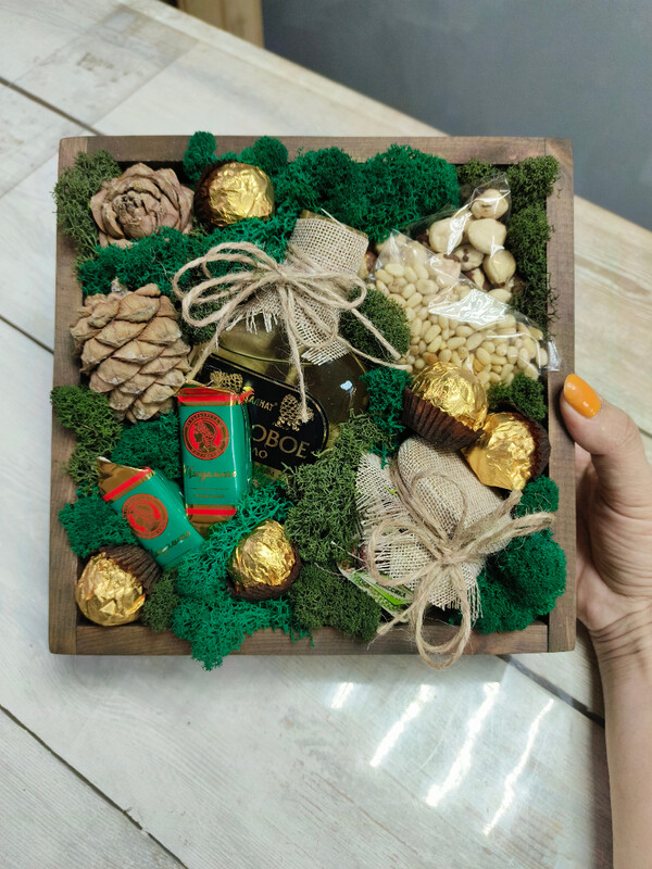 Бокс подарочный Кедр, стандартный