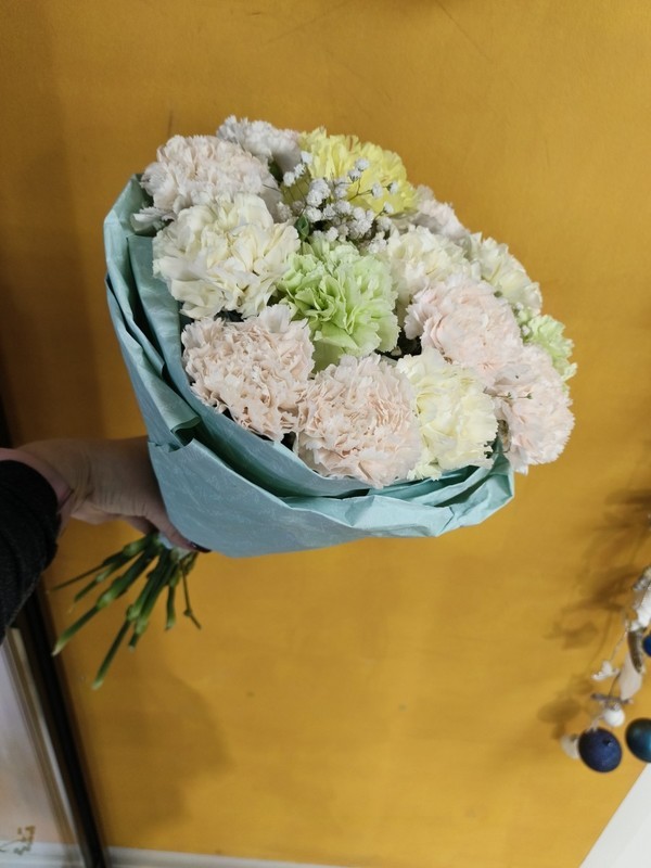 Buket iz 15 diantusov, buket iz diantusa