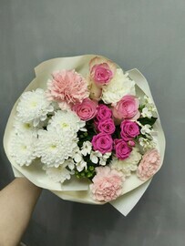 Bouquet of Raspberry marshmallows