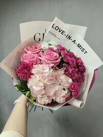 Buket Rozovoe oblako