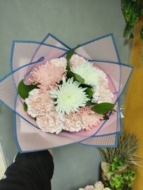Букет розовый туман