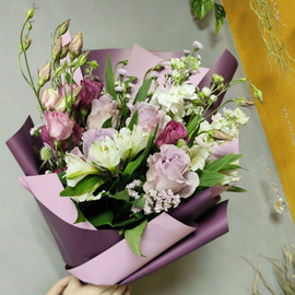 Букет лиловый