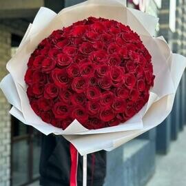 Monobuket iz premial_nih roz «101 Roza»