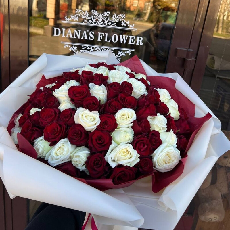 Buket iz roz (miks), standart