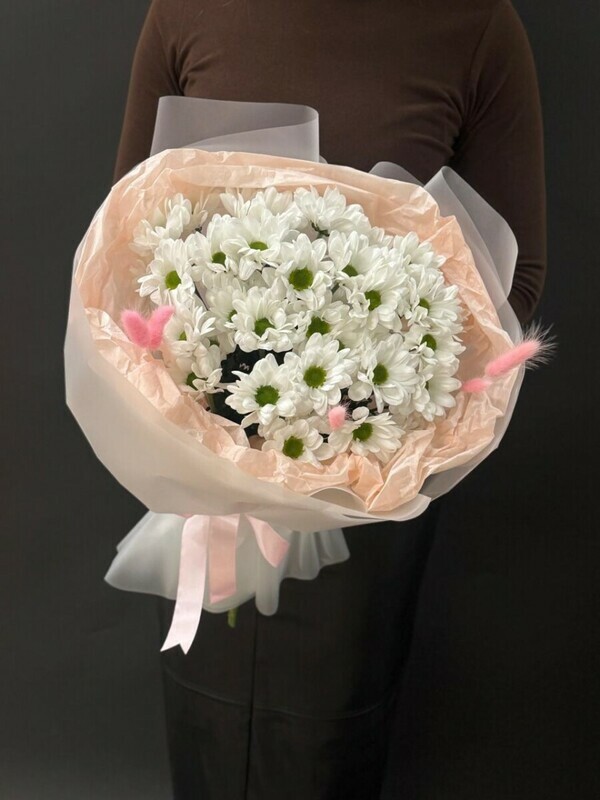 Buket vozdushnij iz hrizantem romashka, buket vozdushnij iz hrizantem romashka