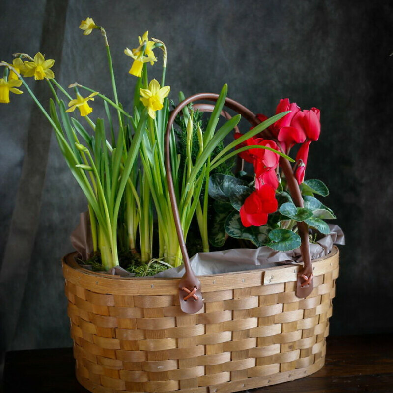 Bouquet "Basket of Spring", standart